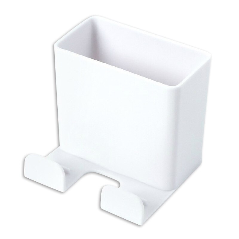 Remote Control Holder Organiser Storage Caddy Smart TV Holder Home Wall Mount WXV: white