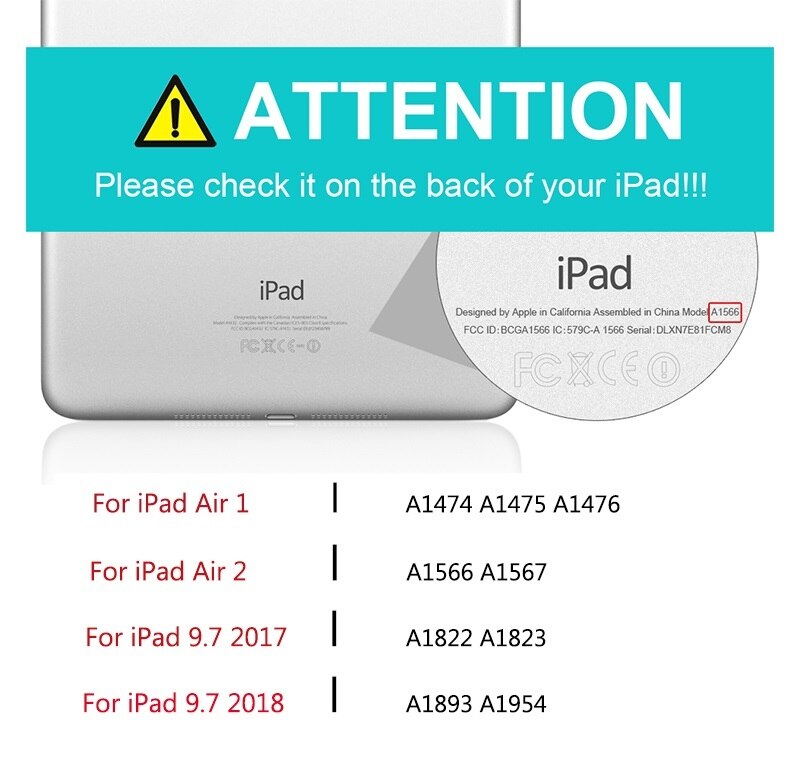 360 rotación Coque para iPad de de 9,7 5th 6th aire 1 2 DE AIRE caso magnético inteligente para automóbil dormir cubierta para iPad caso 360