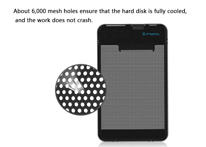 3TB High speed USB 3.0 to SATA Enclosure Storage Box for 2.5 inches Hard Disk Drive HDD SSD SATA with cable heat dissipation