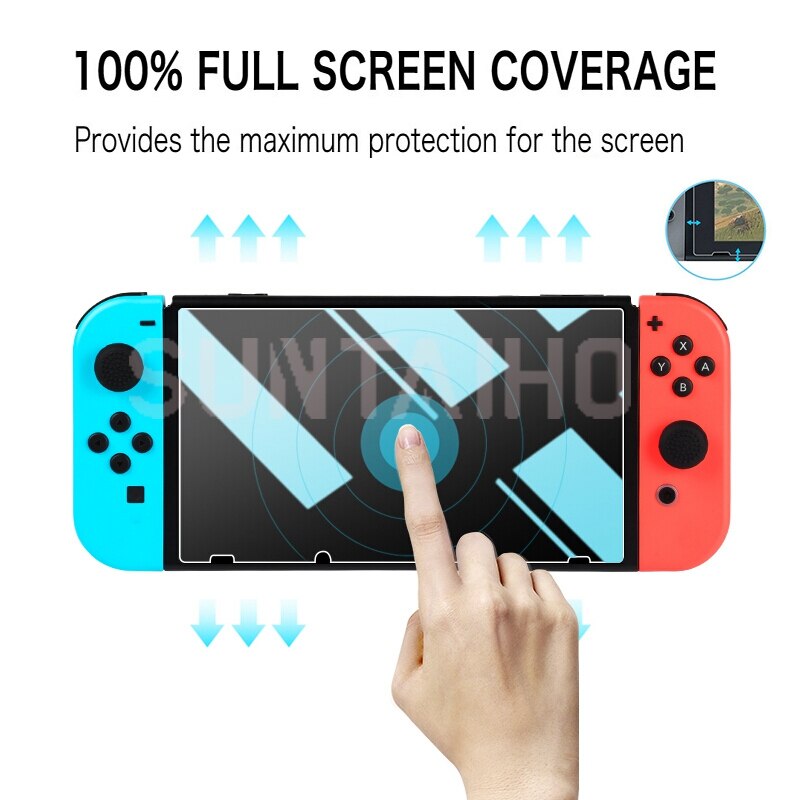 3Pack Beschermende Glas Voor Nintend Schakelaar Gehard Glas Screen Protector Voor Nintendos Schakelaar Ns Glas Accessoires Screen Film