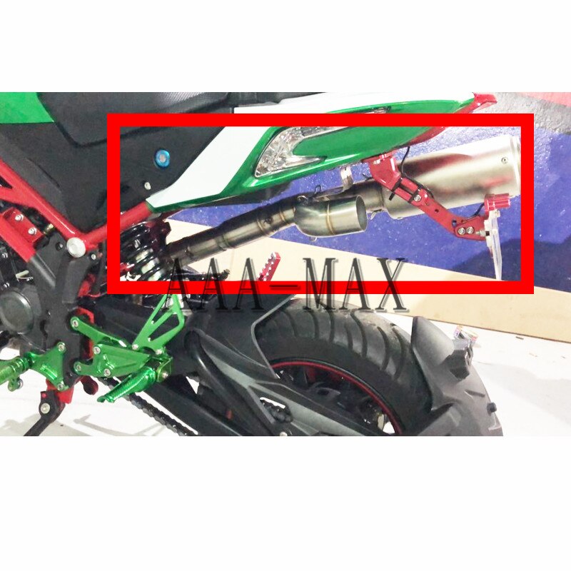 For Yamaha FZ6 FZ6N 2004 2005 2006 2007 Motorcycle Full Exhaust System Middle Pipe Link Connect Motorcycle Accessories