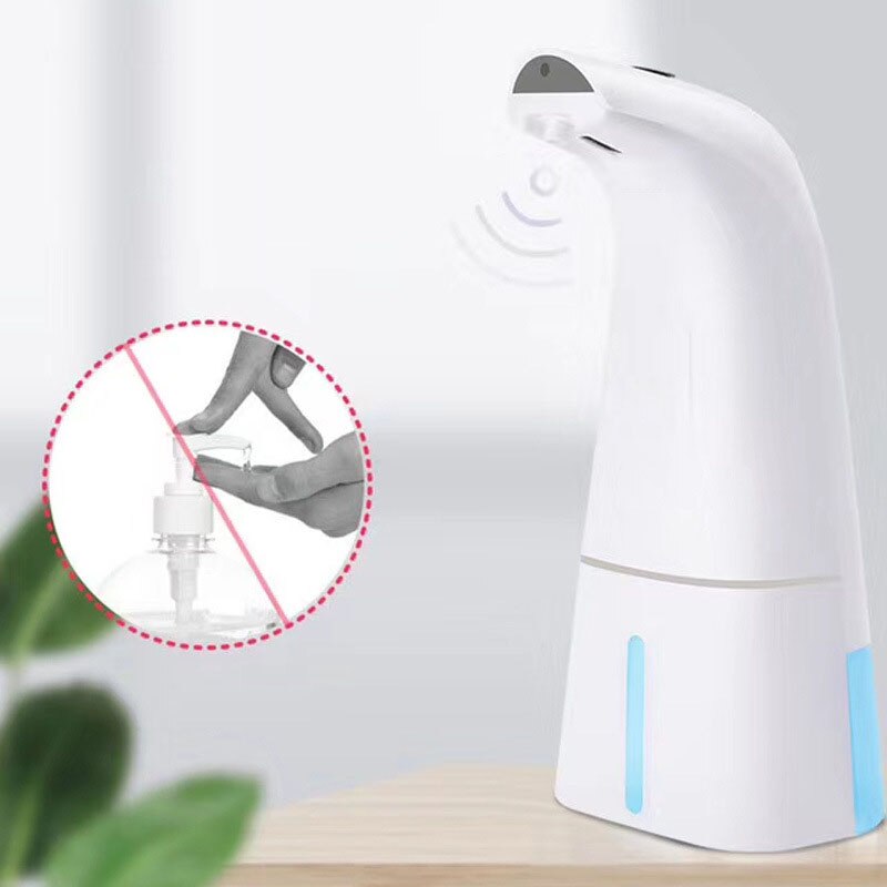 USB Charging Foam Liquid Dispenser Automatic Sensor Touchless Kitchen Bathroom Hand Washer Infrared Soap Dispenser Pump