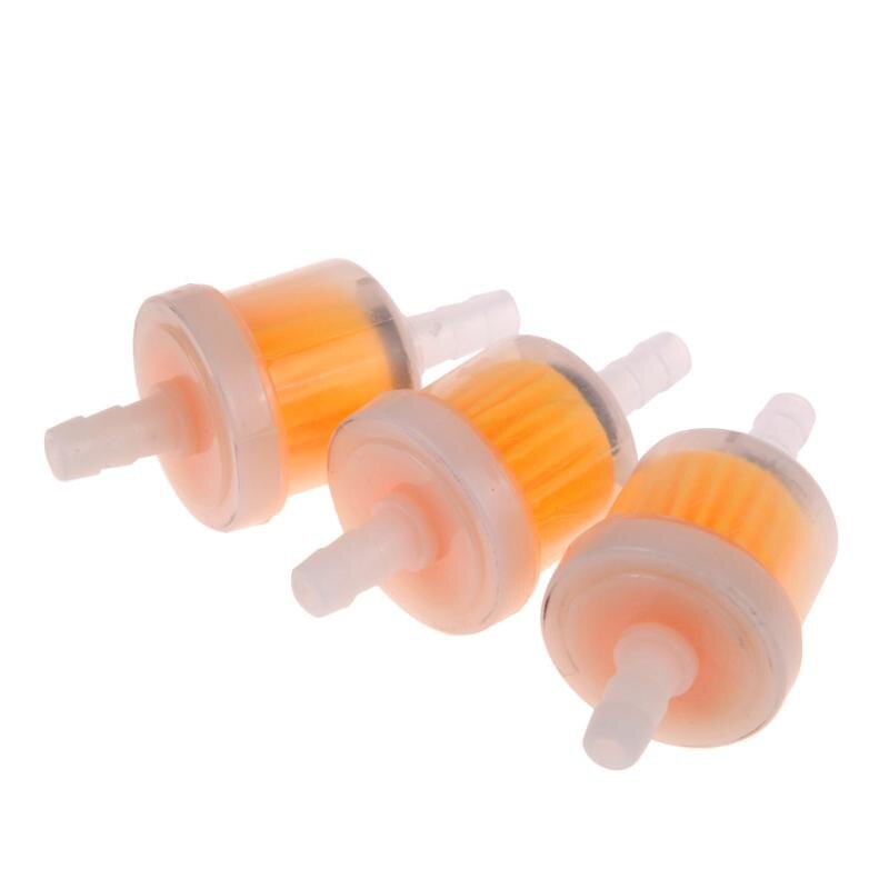 Filtro de aceite de gasolina y Gas para motocicleta, accesorios para moto, ciclomotor, Dirt Bike, ATV Go Kart, 3 uds.