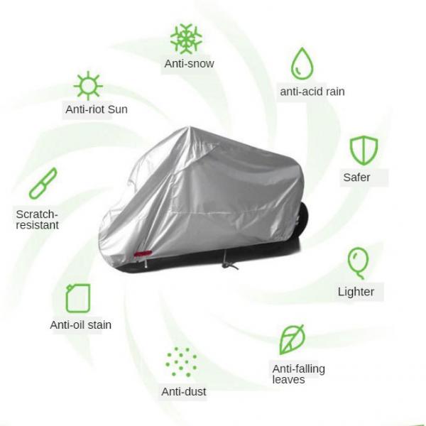 Motorcycle Cover Heavy Duty Motorbike Anti Rain Storm Dust UV