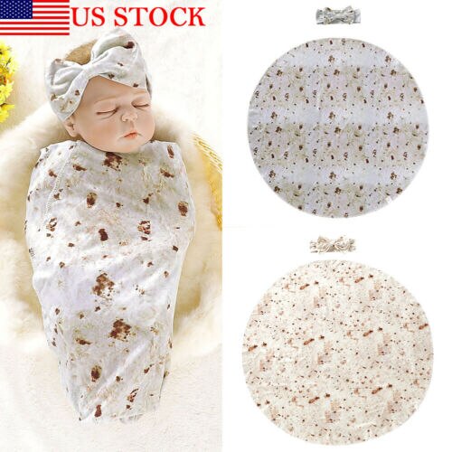 Neue 2 Stck Kleinkind neugeboren Kind Baby Weiche Schlaf Decke Bademantel Handtuch Paket wickeln Kleid