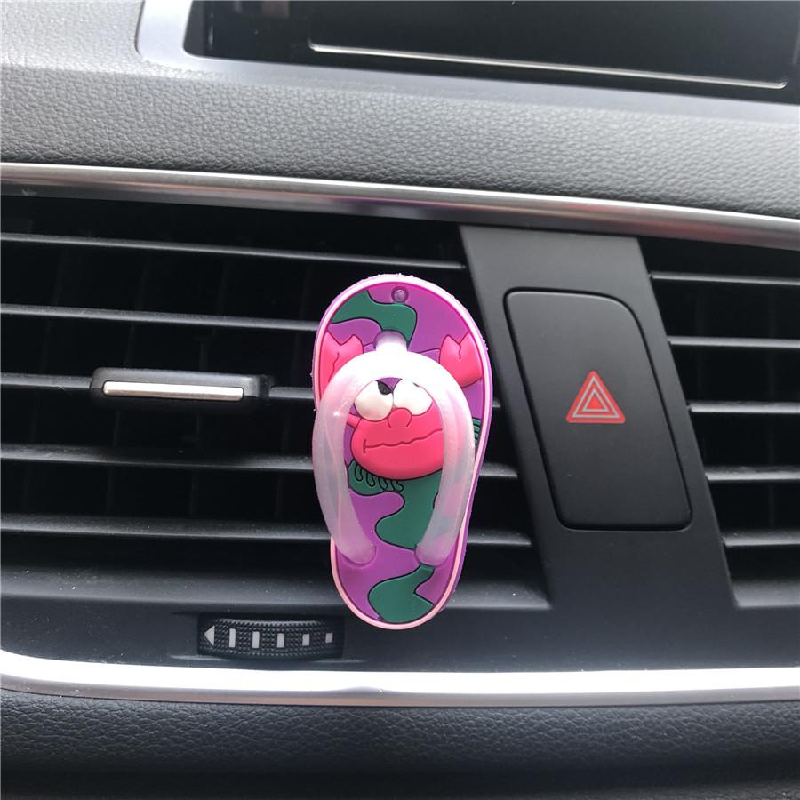 Zapatillas pequeñas de Color para modelar coche, clip de perfume decorativo, decoración de perfume para coche, ambientador: A