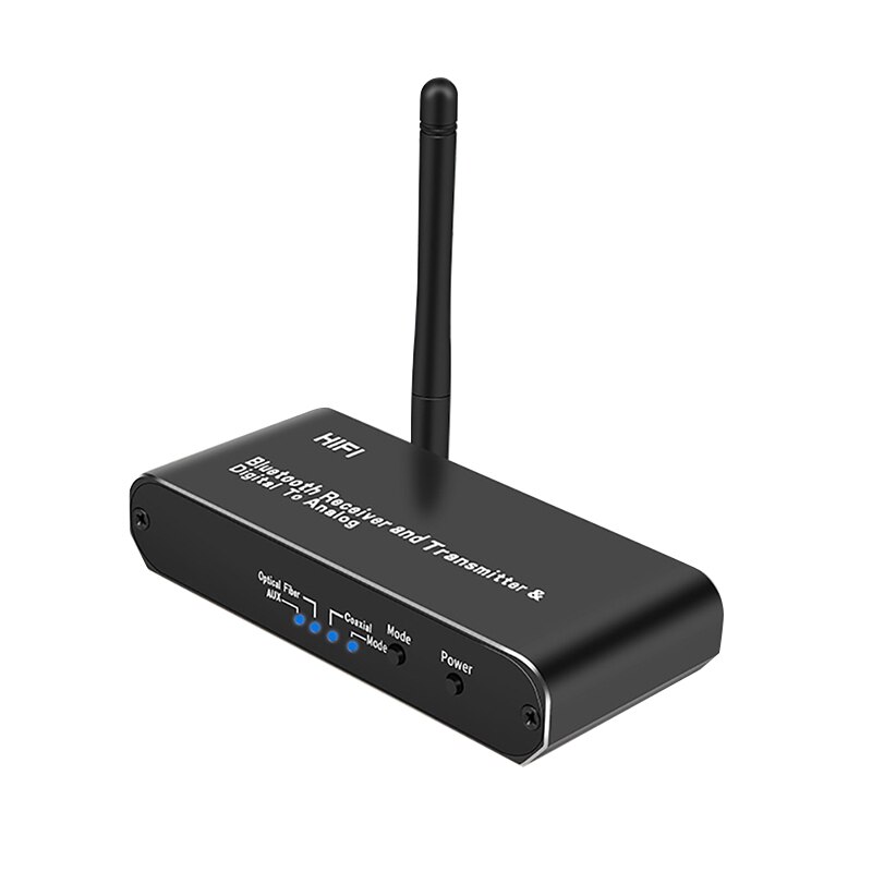 Wireless Audio Adapter Digital Receiver to Analog Audio Converter Bluetooth Transmitter 3.5mm RCA Optical Jack Adapter