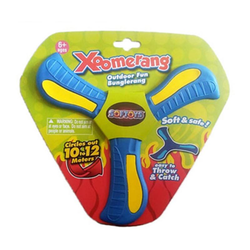 Profesional Boomerang Kinderen Speelgoed Volwassen-Kids Interactieve Grappig Outdoor Speelgoed Vroege Onderwijs Puzzel Decompressie: 01 blue