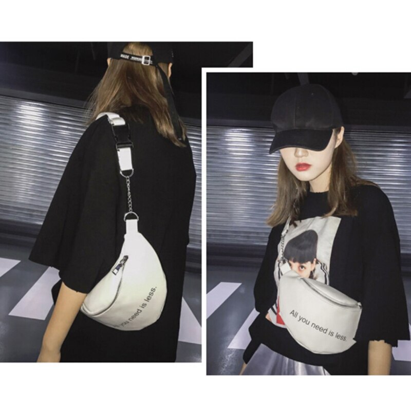 Shoulder Handbag Women Sling Tote Bag Beg Chain Pack Waist Bag