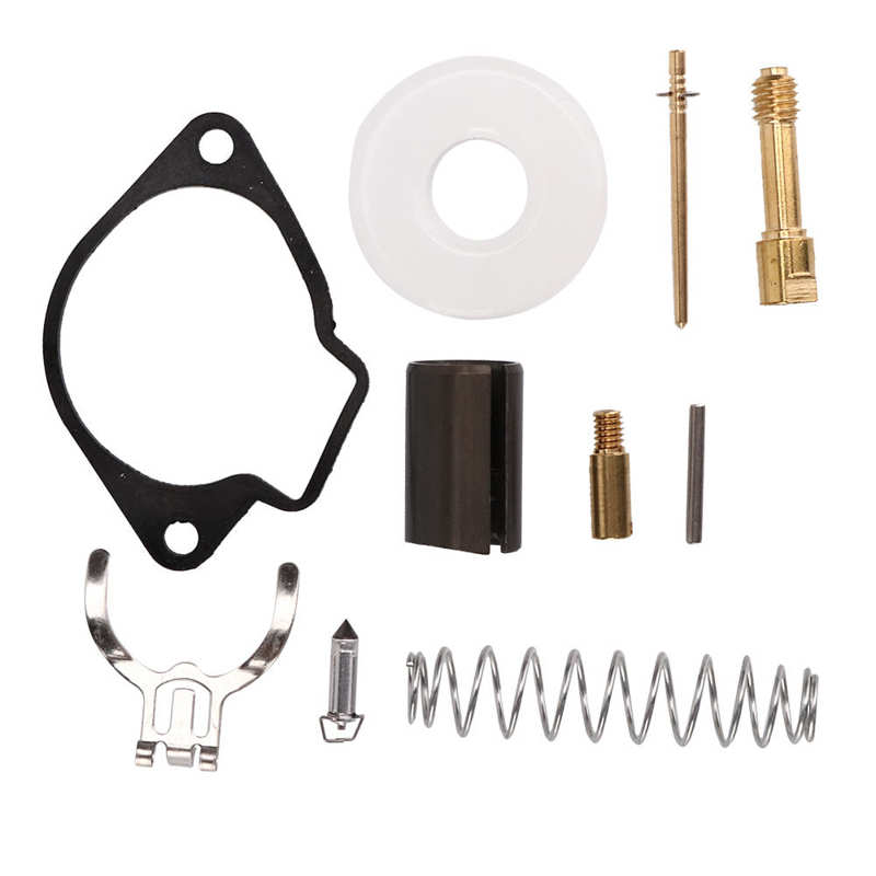 Universal Carburetor Repair Rebuild Kit Fuel System Parts Fit for 2 Stroke 43CC 47CC 49CC Mini Moto Pocket Bike Motorcycle
