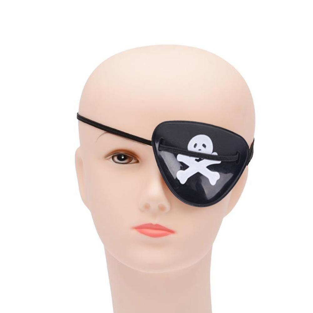 Ensemble d'accessoires pour Costume Pirate d'halloween, ensemble d'accessoires de fête, avec chapeau, masque pour les yeux et anneaux, jouet pour jouer pour enfants, 3 pièces/ensemble