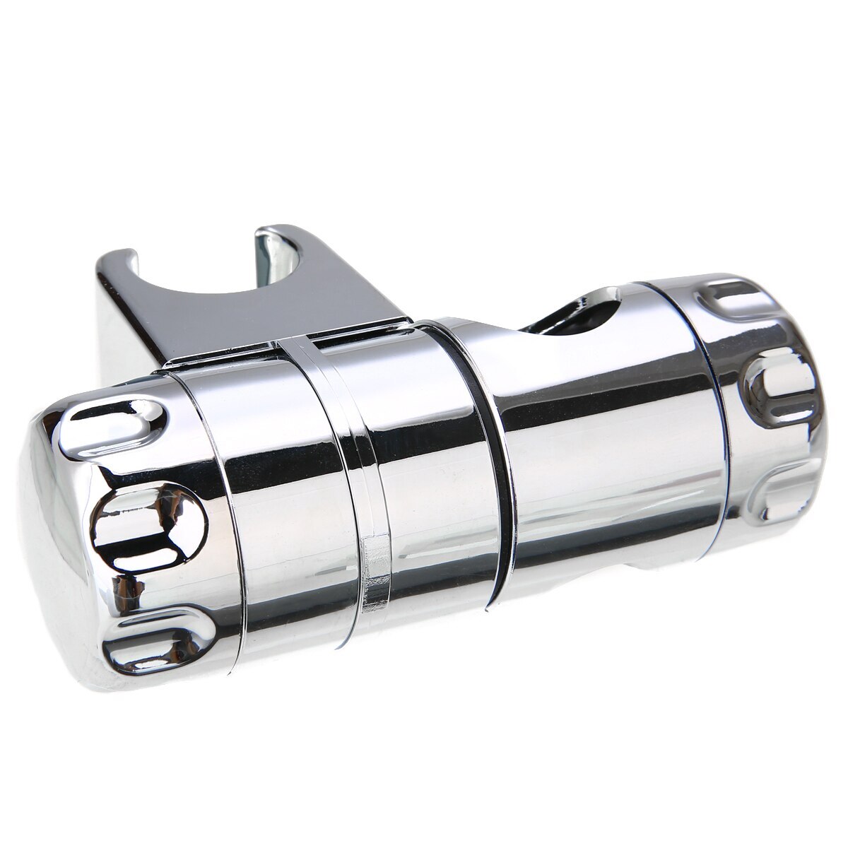 Bruser beslag brusehoved holder 19-22mm krom bruser hoved holder skinne skyder klemme justerbar badeværelse tilbehør