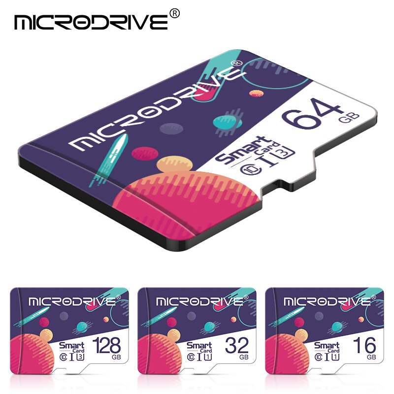 Micro Sd Tf Met Gratis Adapter Microsd-kaart 32Gb 64Gb 128Gb Micro Sd Kaart 8Gb 16gb Geheugenkaart Cartao De Memoria