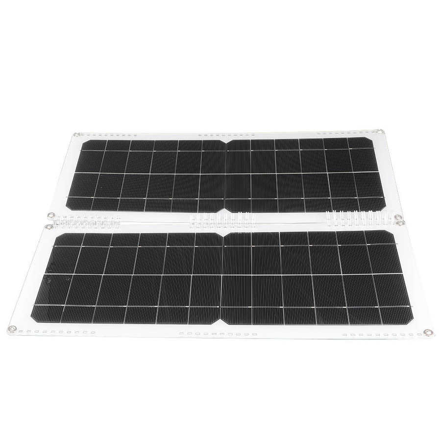 20W 12V Protable Solar Panel Kit Folding Solar Panels Mini Solar System DIY For Battery Cell Phone Chargers