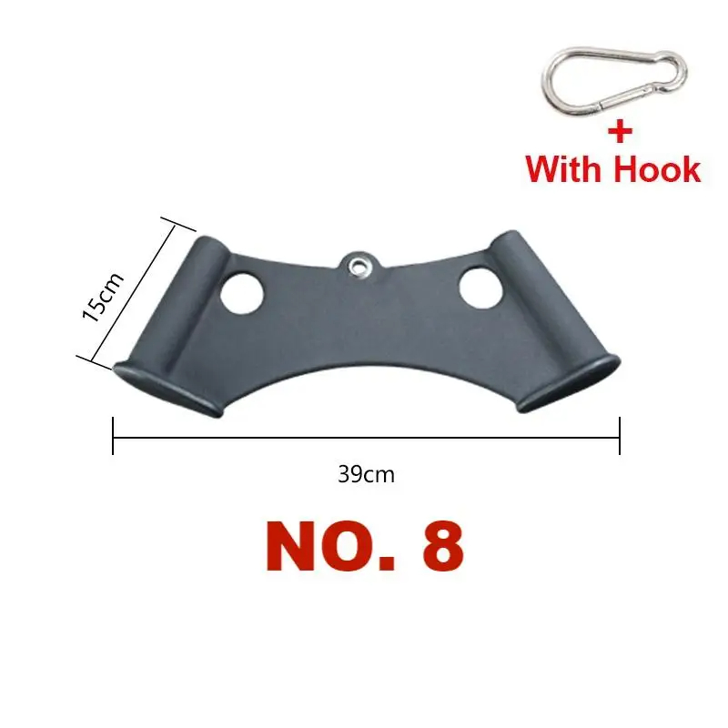 5-teiliger Fitness-Lat-Pull-Down-Griff für Zuhause, Fitnessstudio, Riemenscheibe, Kabelmaschinenaufsatz, rutschfeste Stange, Rudern, rotierender Handgriff, Rudern, T-Stange: WHITE