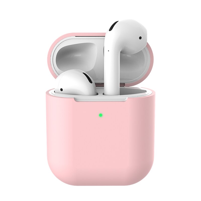 Für AirPods 2 Fall Schutzhülle Silikon Abdeckung Fall Stoßfest Abdeckung für Apple AirPods Drahtlose Kopfhörer Lade Box Beutel Taschen: 06