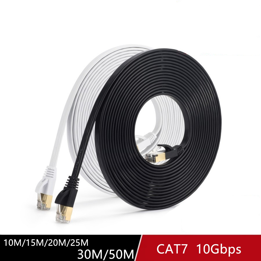 Nätverk cat 7 ethernetkabel 10gb rj45 lan-nätverkskabel nätverk ethernet patchkabel cat 7 -kabel för datorrouter