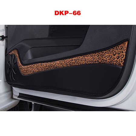 CMC Brilliance V3 V5 V6 V7 H3 H220 H230 H230EV H320 H330 H530 Karry K50 K60 Leather car door Anti-Kick pad mats protector: Purple