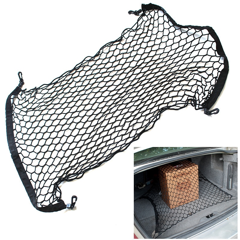 Voor Nissan X-Trail T31 Xtrail Auto Kofferbak Bagage Opslag Cargo Organizer Nylon elastische Mesh Net