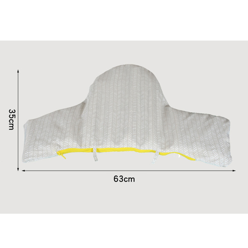 Funda de cojín para asiento de trona para niños y bebés, colchoneta inflable para trona, espalda, alimentación