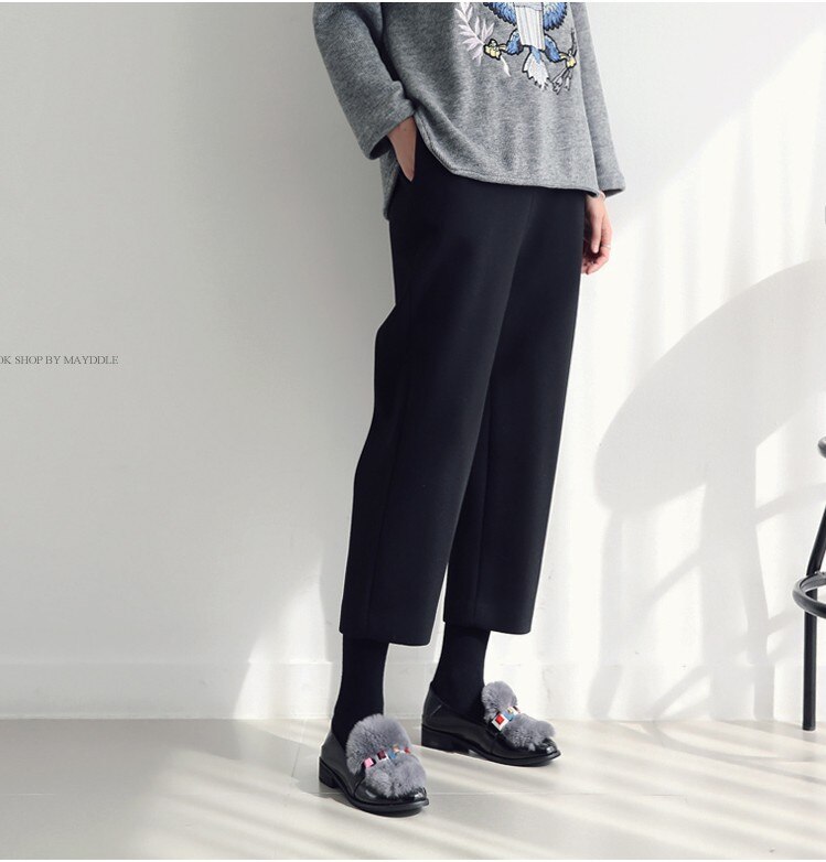 Women's Maternity Pants Work Office Wear Casual Flare Leg Loose Trousers Over The Belly Pregnancy Pants Capris Pregnant Clothing