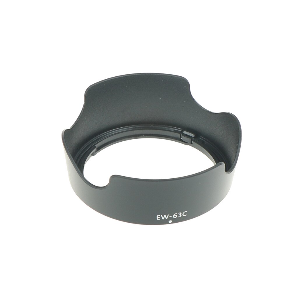 ABS Lens Hood EW-63C EW63C For Canon EF-S 18-55mm F/3.5-5.6 IS STM 58mm Camera Lens Hood Lens Protetor Ew 63c