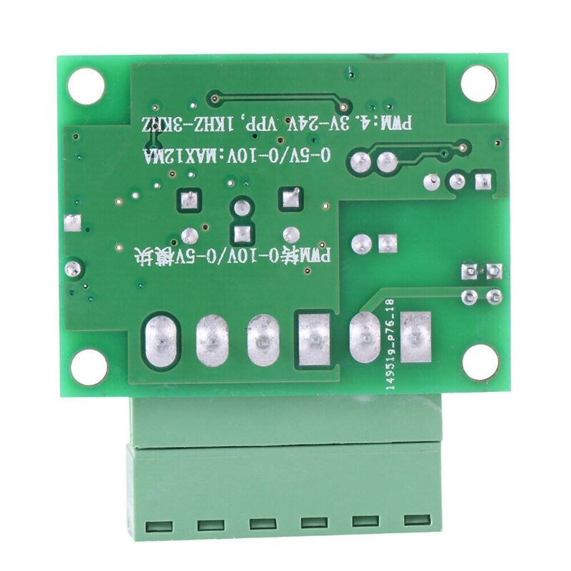 1-3Khz Tot 0-10V Pwm Signaal Naar Voltage Industriële Converter Digitale-Analoge Plc