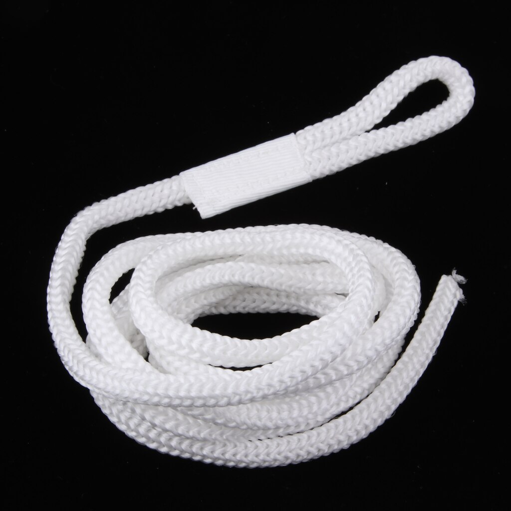 Ligne De Pare-Chocs Pour Bateau - 4 Cordes Polyester Tressées 1/4 Pouce X 5 Pieds, Avec Anneau