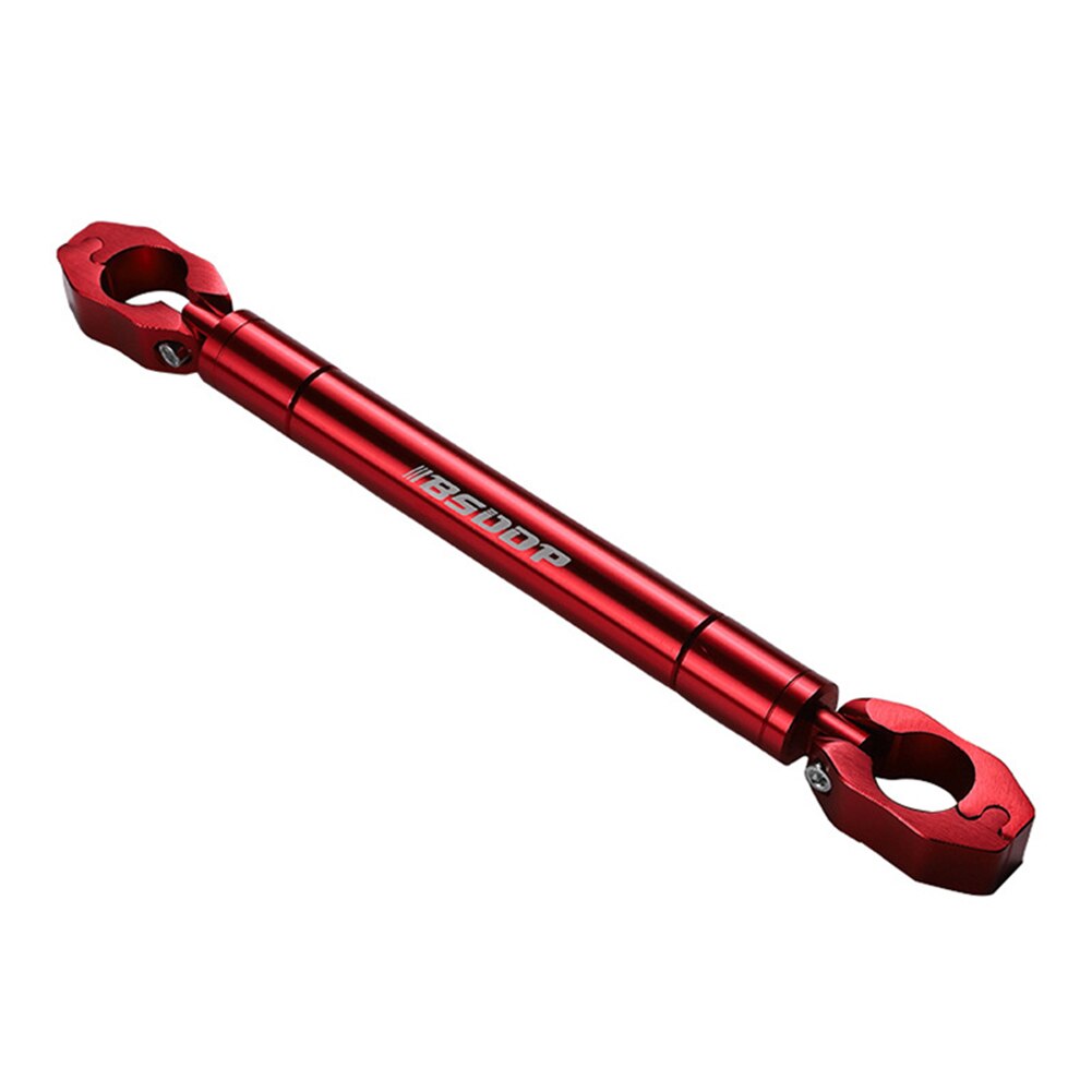 Adjustable Aluminum Alloy Motorcycle Strength Handlebar Balance Crossbar: Red