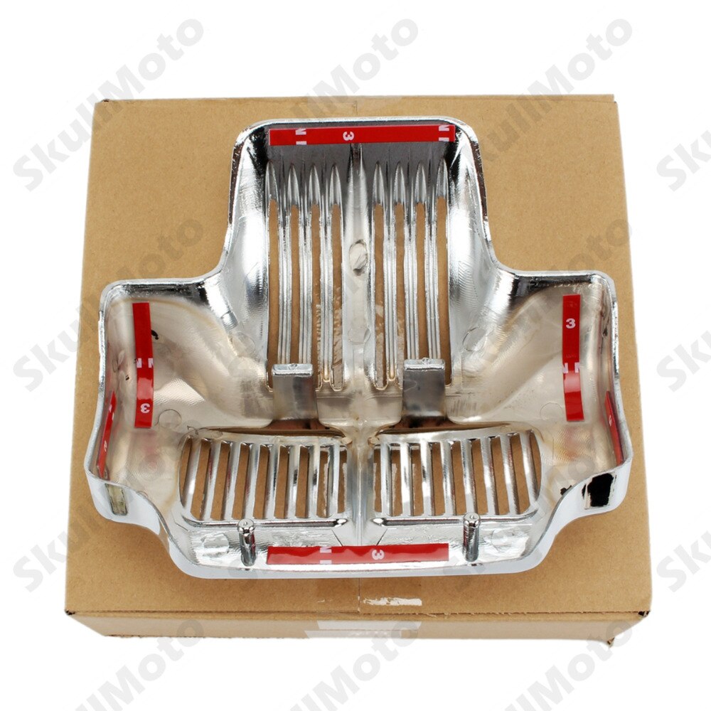 Chrome Motorcycle Stock Oil Cooler Cover For Harle Grandado