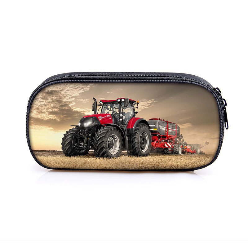 Bauernhof Traktor drucken Kosmetik fallen Bleistift Tasche Jungen Mädchen Stationäbetreffend Tasche freundlicher Schule fallen freundlicher Bleistift Kasten Schule Lieferungen Taschen: dqbbftractor05cw
