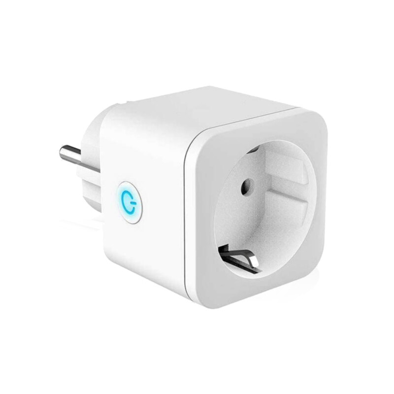 Smart Wifi Power Plug with Power Monitor Smart Home Wifi Wireless Socket Outlet Electrical Equipment Supplies Electrical Sockets: 1 PCS