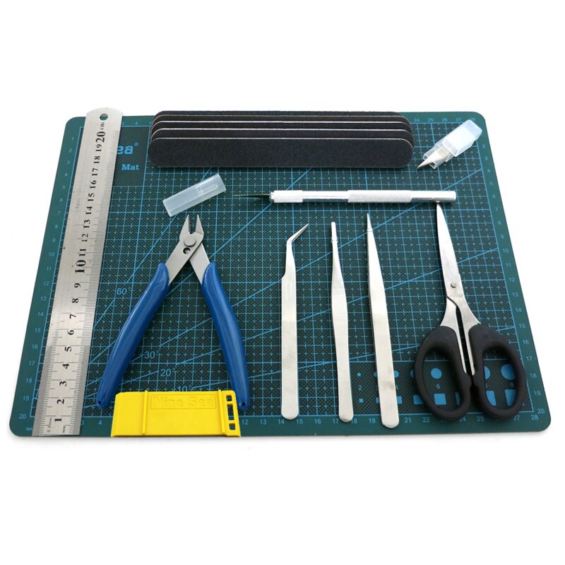 Model Tool Set 9 Delige Set 14 Delige Set 39 Delige Set 41 Delige Set Diy Model Materiaal Model Tool set