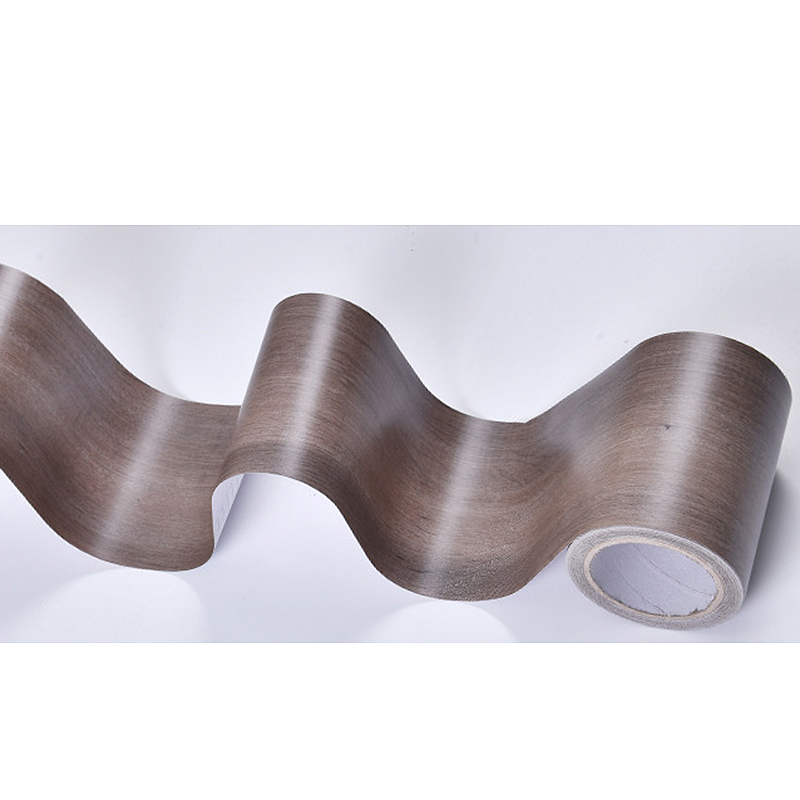 1Roll 10M Realistische Houtnerf Reparatie Garenloos Duct Tape Vloer Meubels Renovatie Plint Lijn Sticker Woondecoratie: Paars