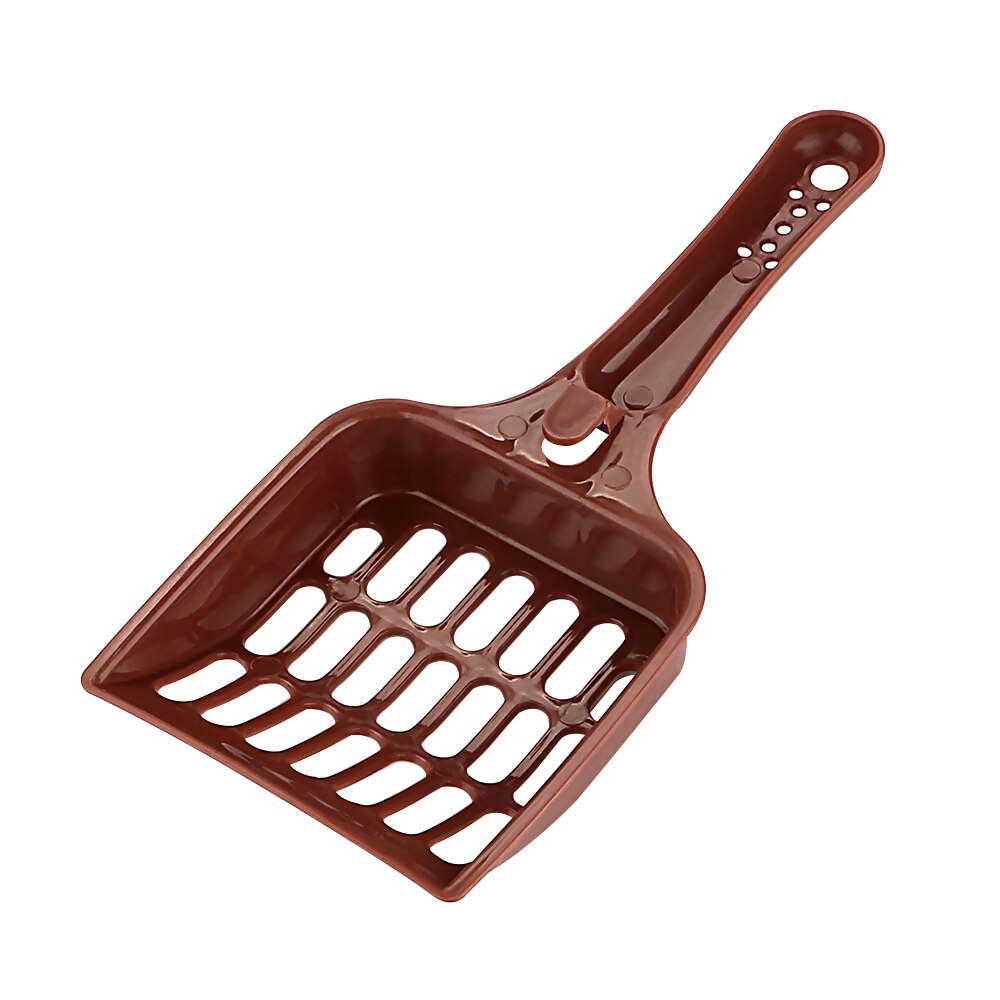 Cassetta per lettiera per cani antispruzzo per addestramento degli escrementi di sabbia vassoio per cani con paletta vaschetta per animali domestici 1 impostato scatola per lettiera per gatti: Food cucchiaio