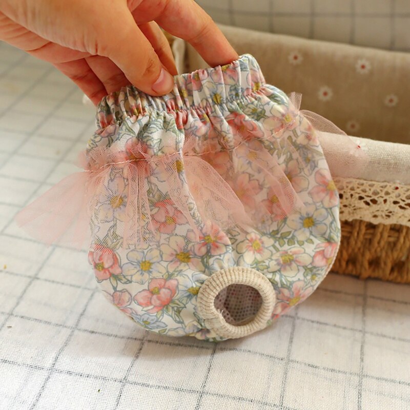 Pet Physiological Pants Diaper Sanitary Reusable Female Dog Shorts Panties Menstruation Underwear Briefs Lovely Dog Pants