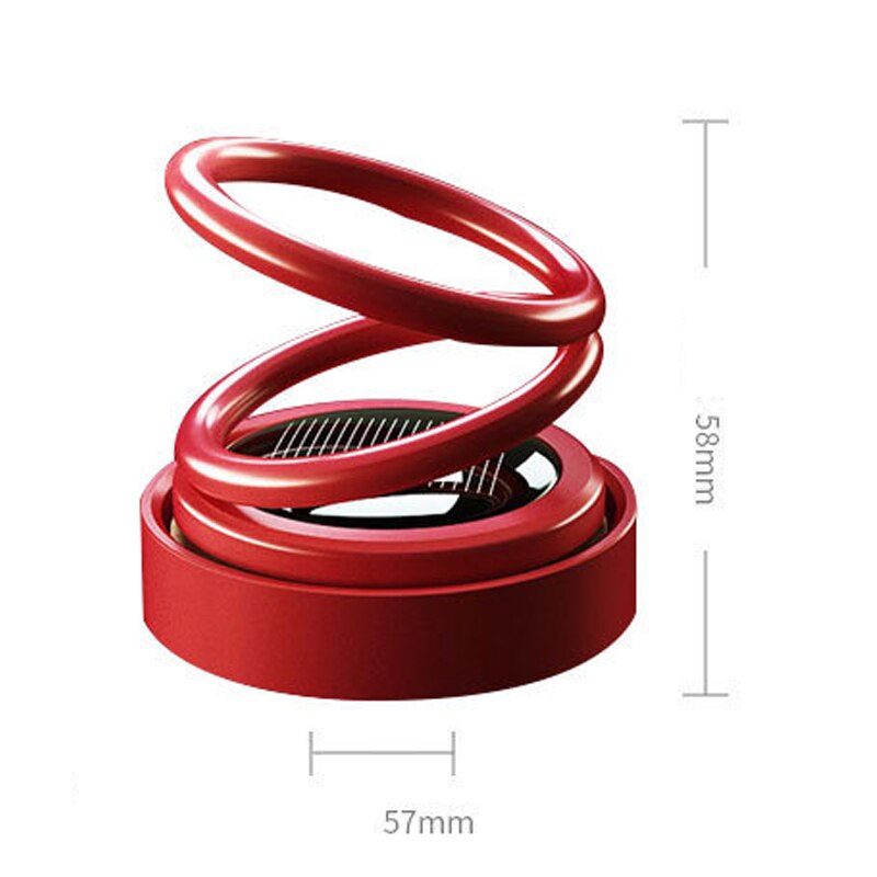 Auto Luchtverfrisser Solar Auto Parfum Geur Auto Rotatie Air Aromatherapie Aroma Voor Auto Parfum Voor Man Auto Accessoires