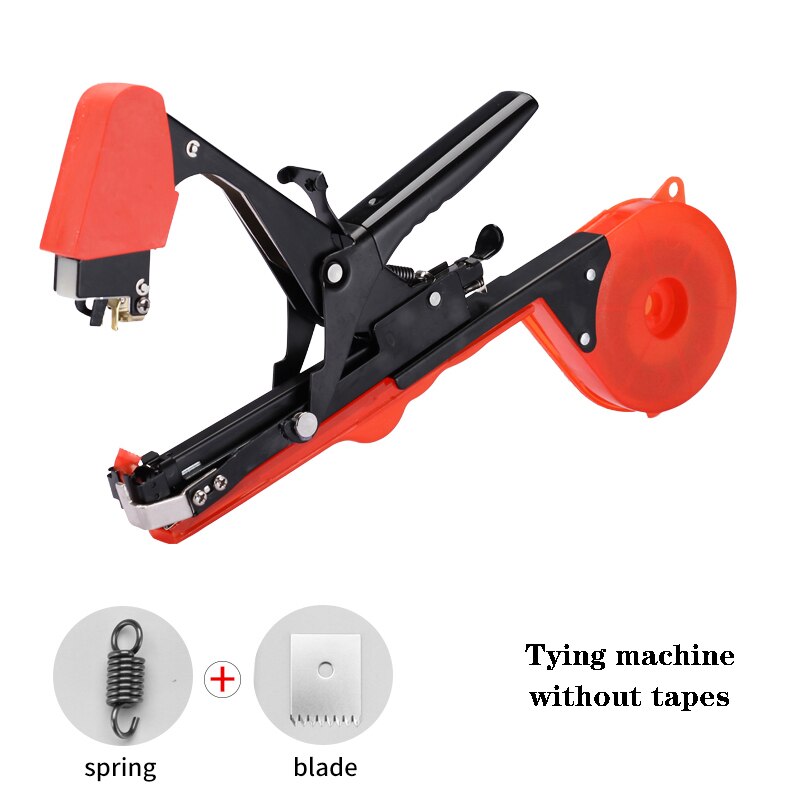 Tying Machine Garden Tools Plant Branch Hand Tying Vegetable Tapetool Tapener Tool Tying Branch Bind: Black tapetool