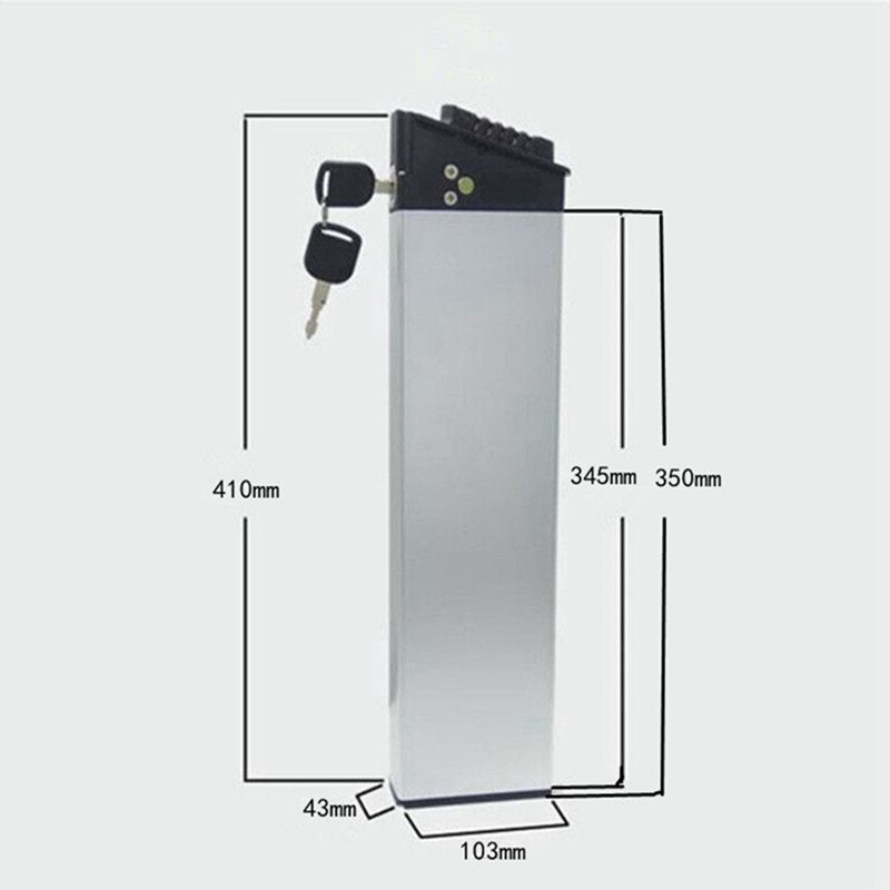 Vouwen Ebike Batterij Box Dch Serie Elektr Bike Ingebouwde Batterij Case Voor MX01 Samebike LO26 20LVXD30 Lectric Xp mate X: B 410L