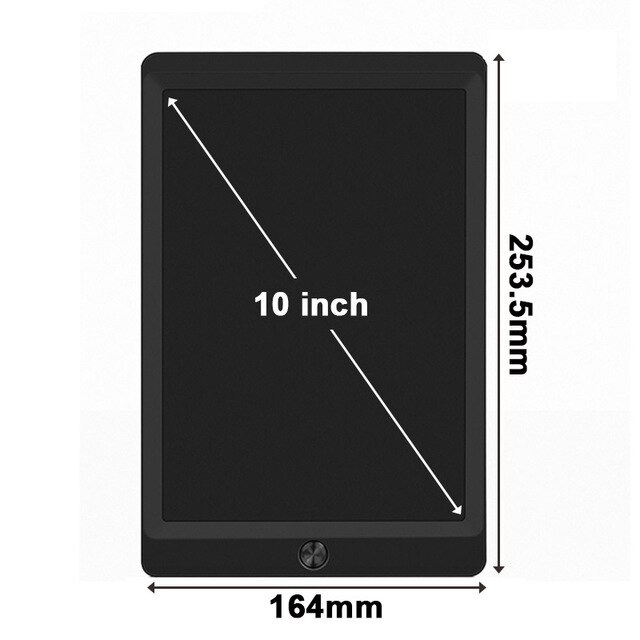 Lcd Writing Tablet 10 Inch Digital Drawing Electronic Handwriting Pad Message ie Board Kids Writing Board Children