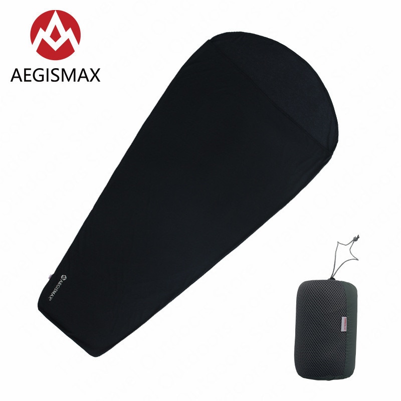 AEGISMAX Camping Sleeping Bag Fleece Envelope/Mummy Style Sleeping Bag Rapid Warming Soft Sleeping Bags With Compression Bag