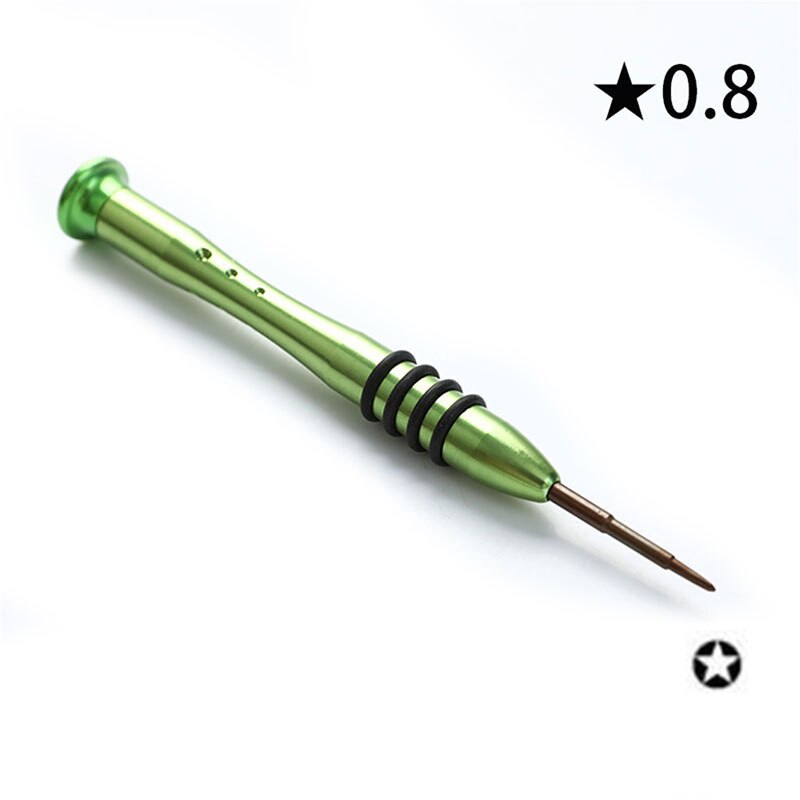 1.2/1.5/0.8mm t2 y 0.6 p5 pentalobe skruvmejsel halkfri öppningsverktyg skruvmejsel för macbook air/pro retina slumpmässig färg: A