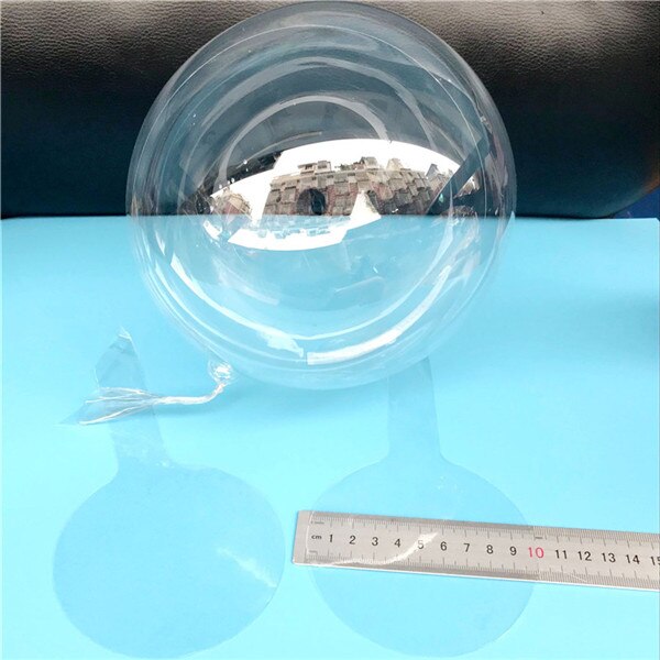 5Pcs 5Inch Clear Ballons Diy Cake Decoratie Mini Transparante Ronde Ballonnen Globos Bruiloft Baby Shower Verjaardag Feestartikelen: dia. 10cm