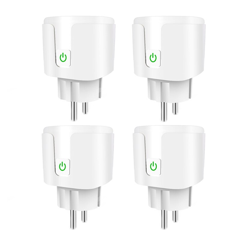 WiFi Smart Wireless Plug EU Adaptor Remote Voice C... – Grandado
