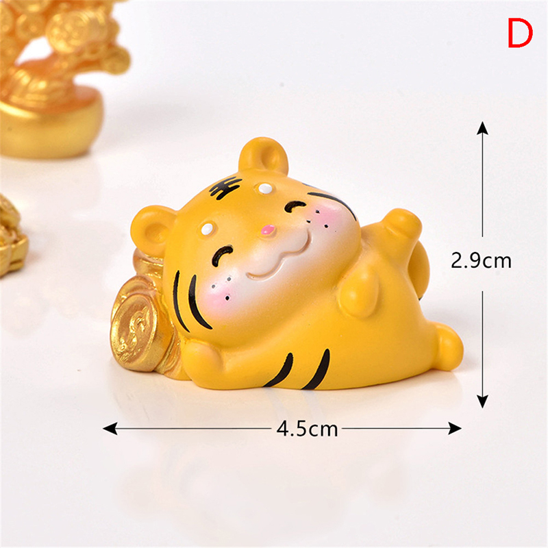 DIY Mini Miniatur Garten Ornament Dekor Topf Handwerk Jahr Der Tiger Hause Ornamente Dekoration Zubehör Neue Jahr