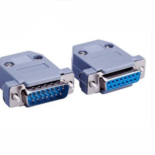 1pcs Parallel Serial Port DB15 15 Pin 15 Way D Sub Fmale/Male Solder