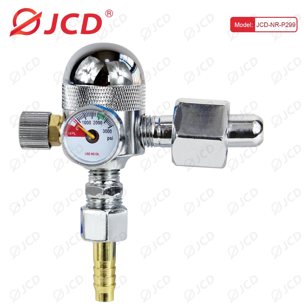 JCD G5/8" 0-25Mpa Nitrogen Mig Tig Flow Meter Gas Regulator Flowmeter Welding Weld Gauge Nitrogen Regulator Pressure Reducer