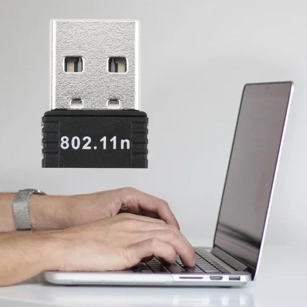 Mini USB WiFi sans fil adaptateur 150Mbps ca Wifi récepteur Lan Wifi Dongle 802.11 antenne ca pour ordinateur portable de bureau