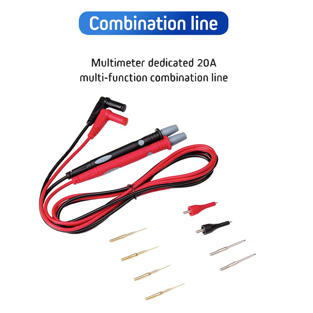 Universal Digital Multimeter Multi Meter Test Lead Probe Wire Pen Cable 20A Multimeter Test Leads Multimeter Probe
