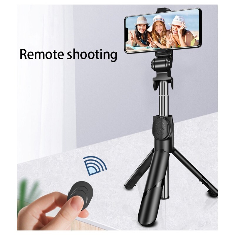 Selfie Stok Statief Uitschuifbare Selfie Stok Mobiele Desktop Live Telescopische Stand Handheld Bluetooth Selfie Stand